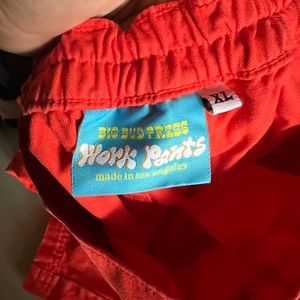 Big bud press orange pants